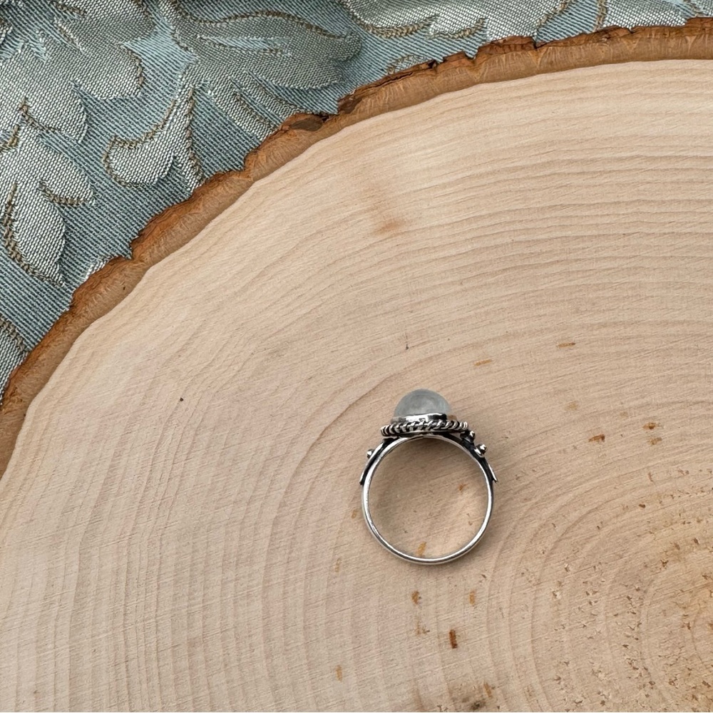 Sterling Silver Moon Stone Ring - image 5
